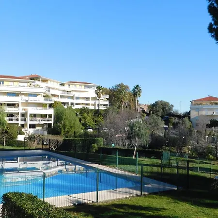 アパート Lovely One Bedroom Baie Des Combes Parking Swimming Pool アンティーブ